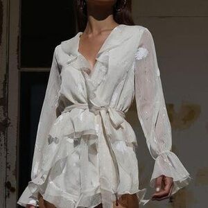 PREM the label Peace Paint tunic/ micro mini dress REVOLVE